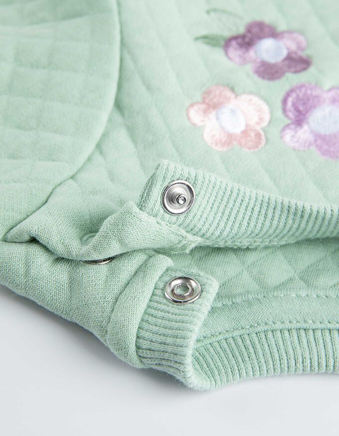 Set aus Sweatshirt und Hose - Stickereien