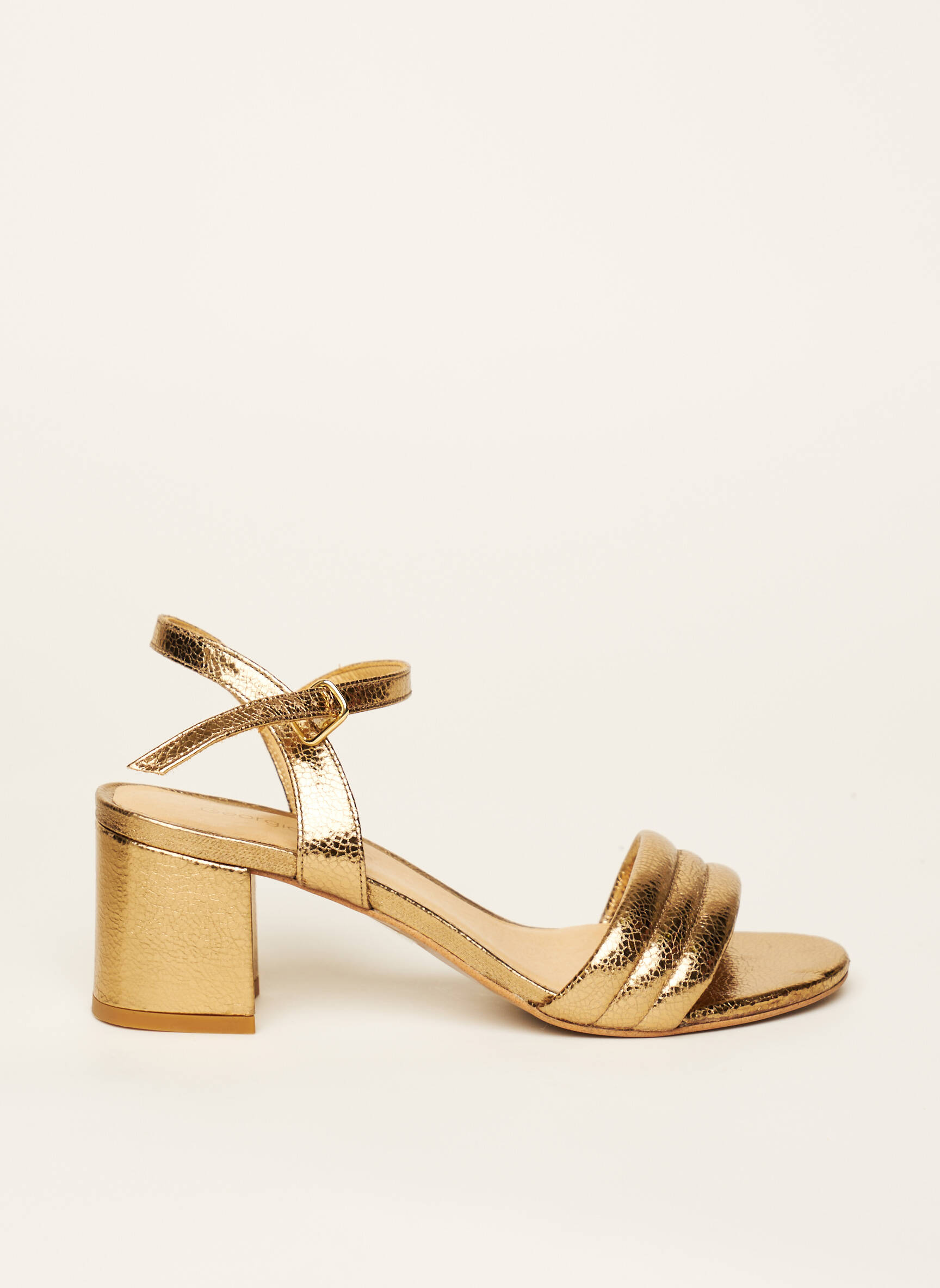 Georgia Rose Sandales Nu Pieds Femme couleur jaune