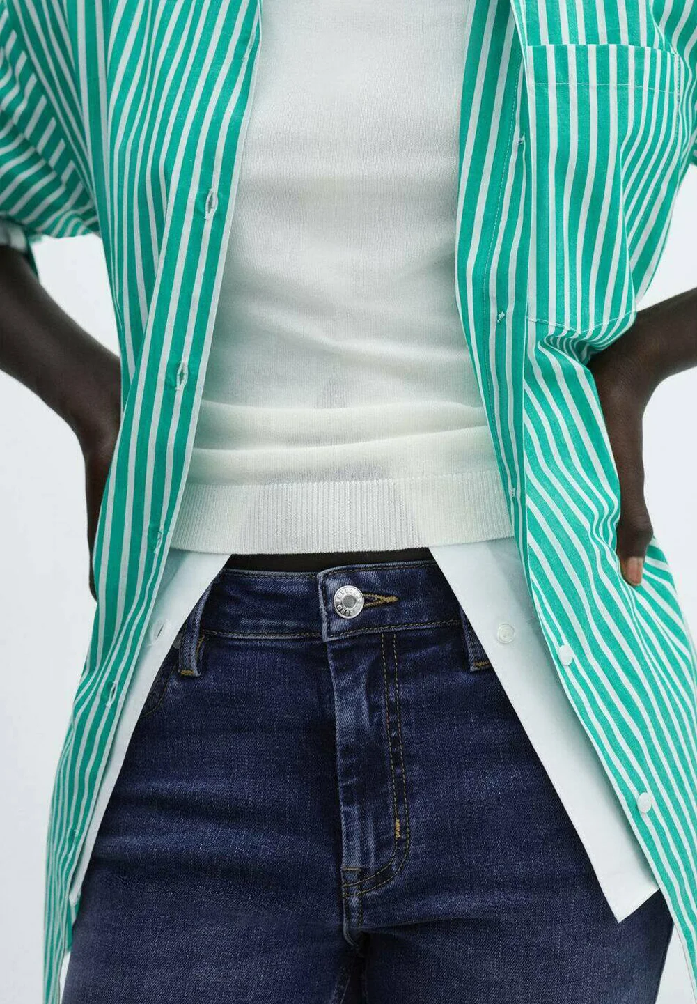 Mango CELIA - Shorts vaqueros