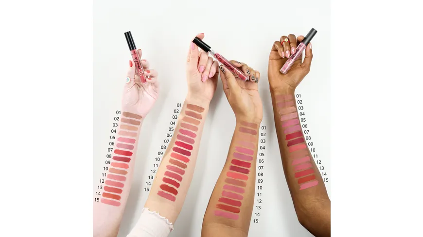 essence 8H matte liquid lipstick 15 - Vintage Rose