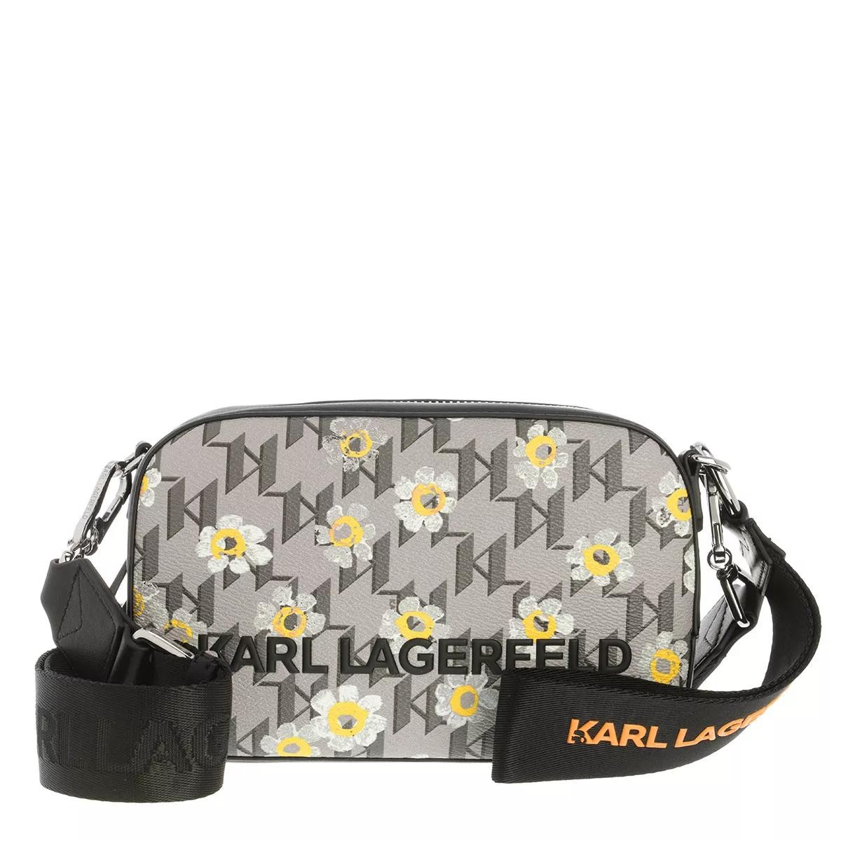 LAGERFELD Handtaschen grau Camera Bag