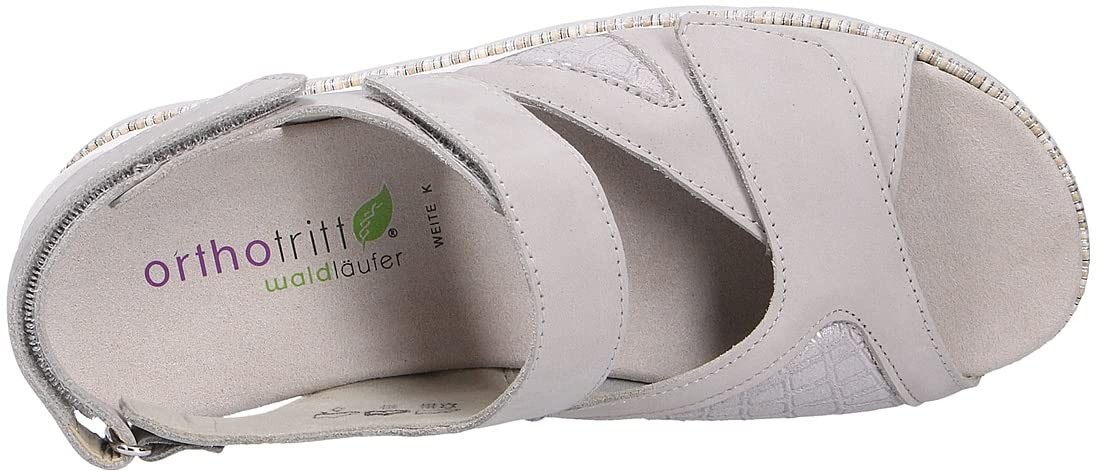 WALDLÄUFER Komfort Sandalen grau