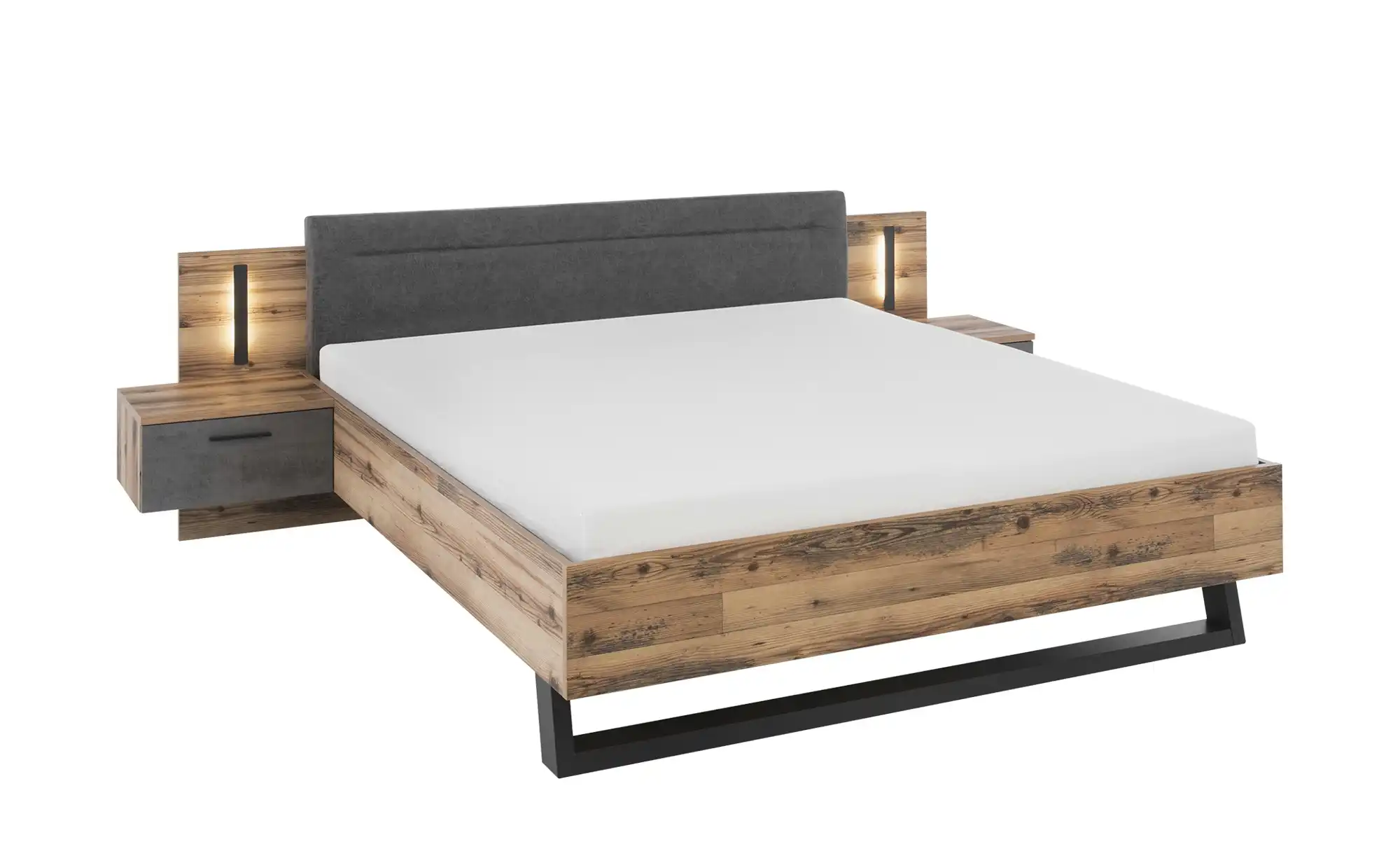 Bettanlage mit Beleuchtung
