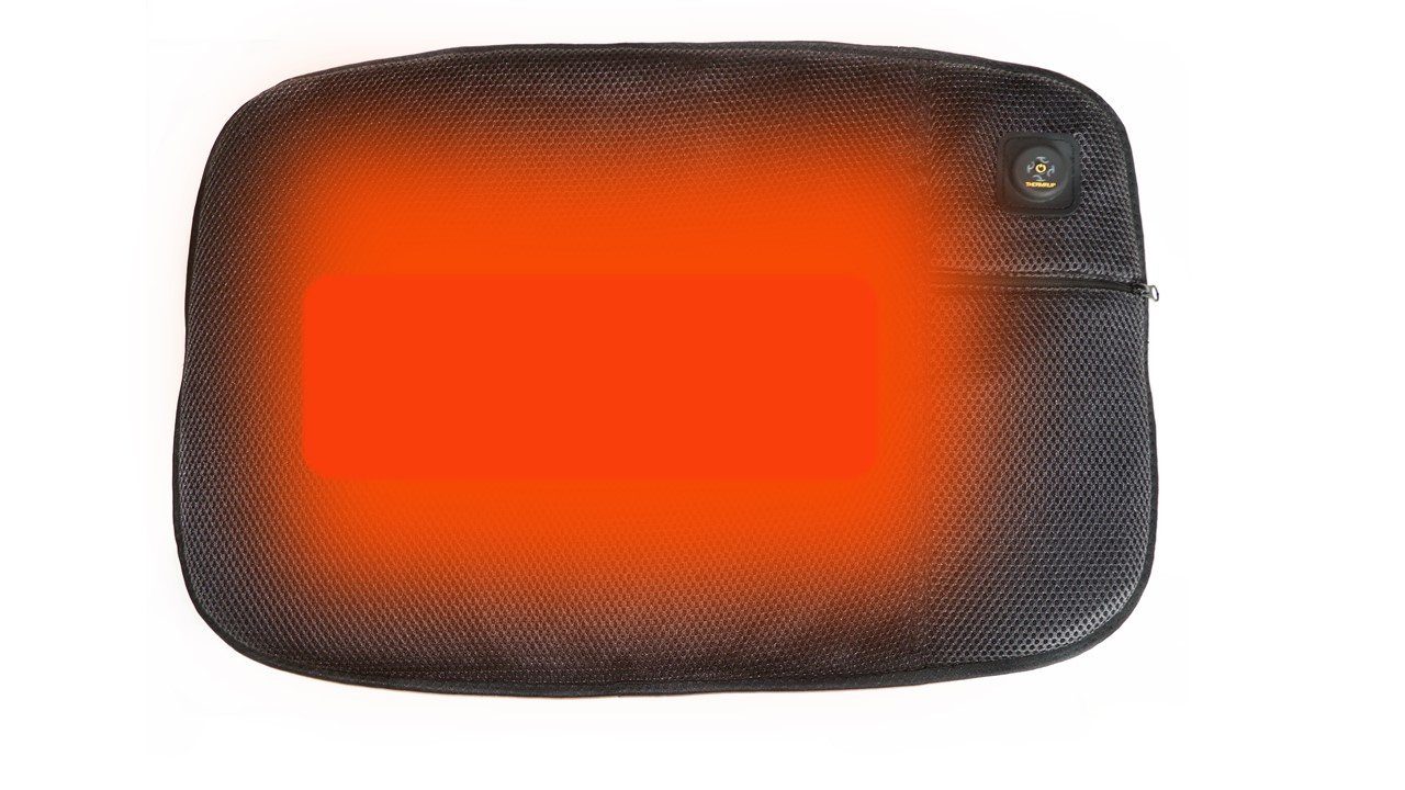 Thermrup Thermositzkissen Mobiles Beheizbares Sitzkissen USB-Betrieb