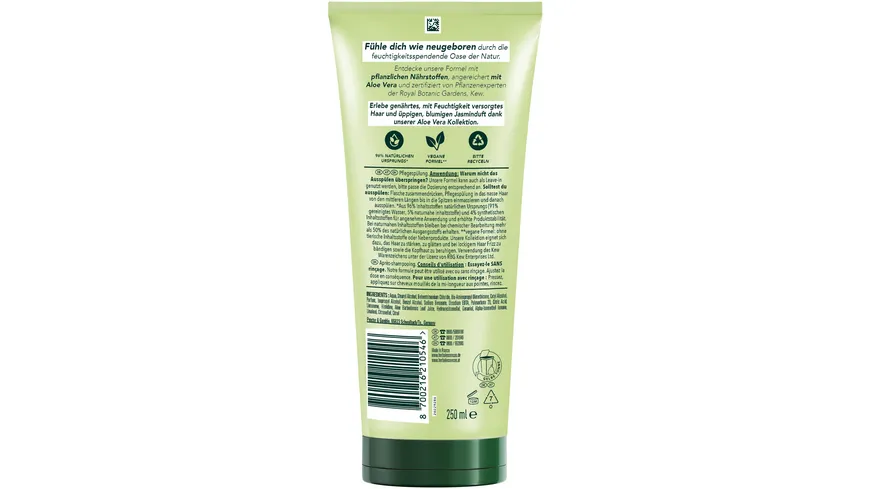 Herbal Essences Feuchtigkeit Aloe Vera Pflegespülung 250 ml