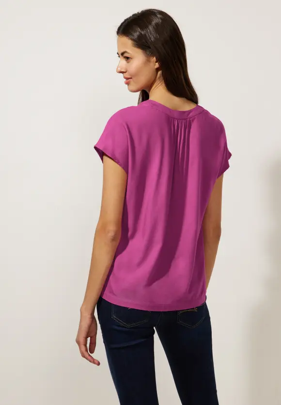Street One Blusenshirt in Unifarbe