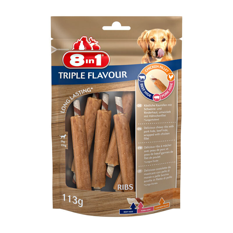 8in1 Snacks 8in1 Triple Flavour Ribs 6 Stück