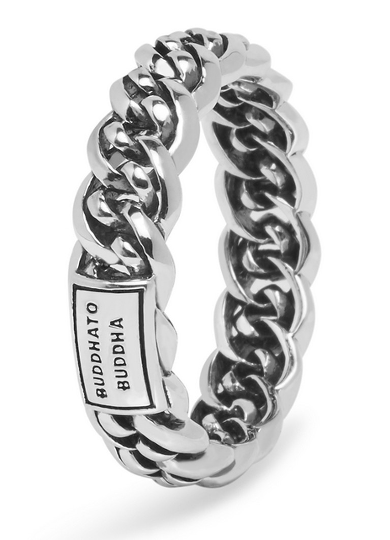 Buddha to Buddha  Nathalie XS ring van zilver