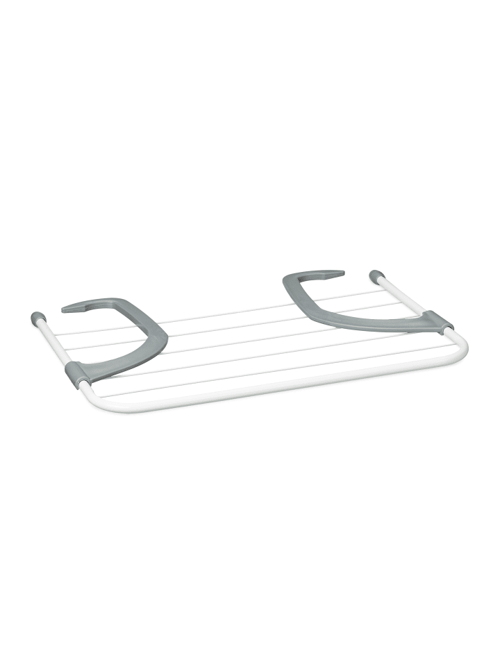 relaxdays 3 x Wäscheständer in Weiß/ Grau - (B)51 x (H)16 x (T)51 cm günstig kaufen onesize