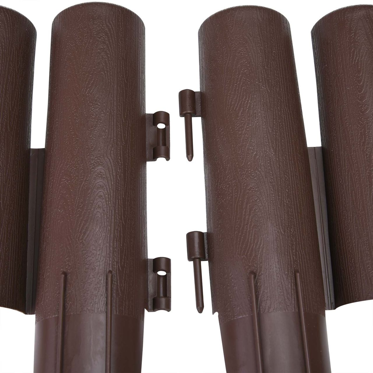 Casaria Gardebruk® Beeteinfassung Braun 2,24m
