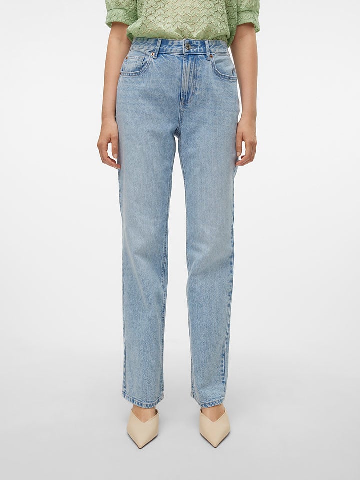 Vero Moda Jeans - Regular Fit - in Hellblau günstig kaufen