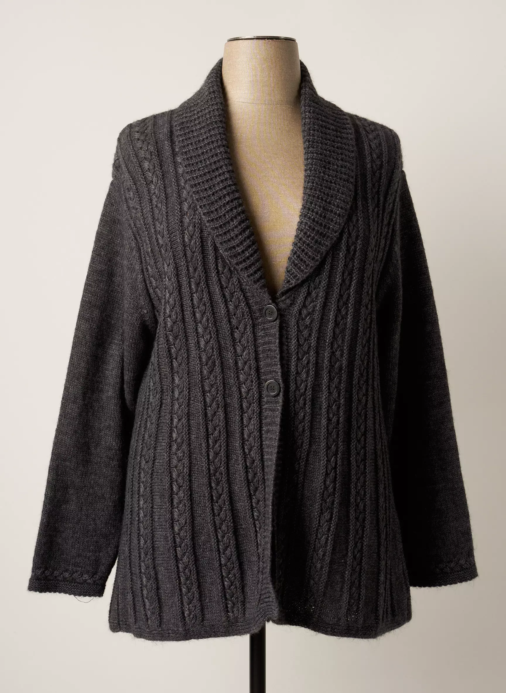Griffon Cardigans Femme couleur gris