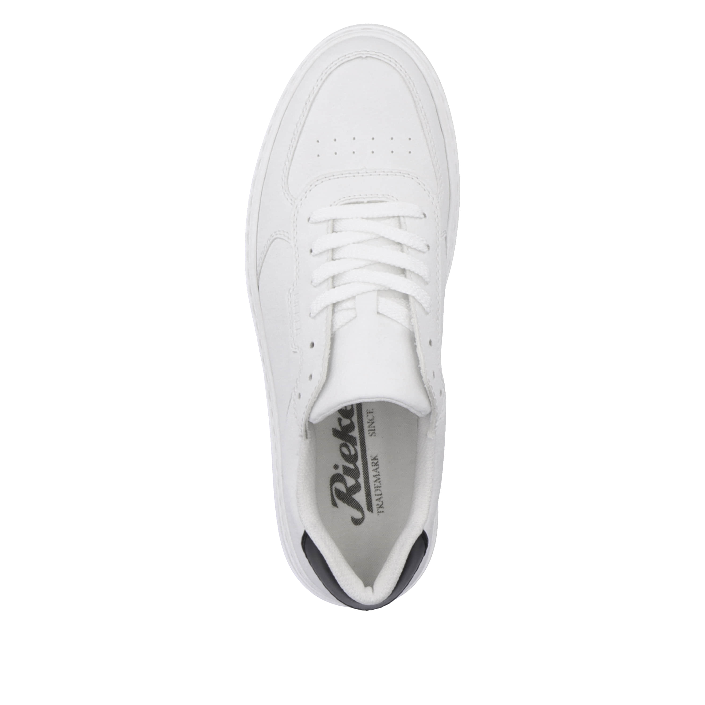 Rieker Herren Sneaker Low reinweiß