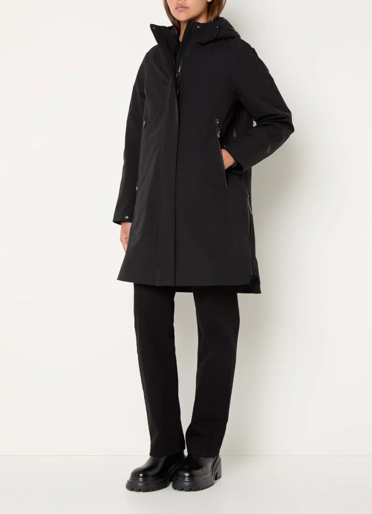 Krakatau Planck padded jacket with zipper pockets