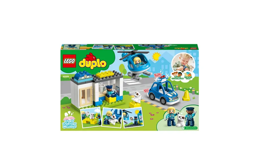LEGO DUPLO 10959 Polizeistation mit Hubschrauber