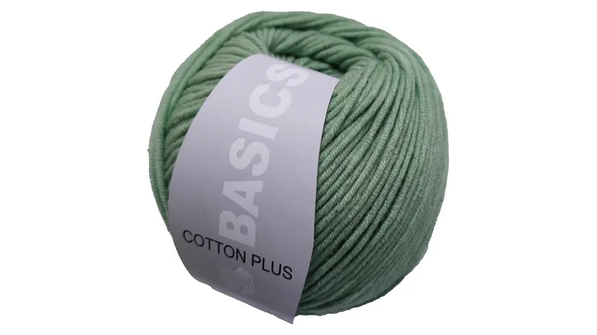 Lana Grossa Basic Cotton Plus 50 g 17 - grün