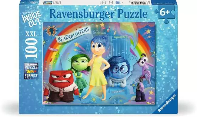 Kinderpuzzle ab 6 Jahren - Inside Out - 100 Teile