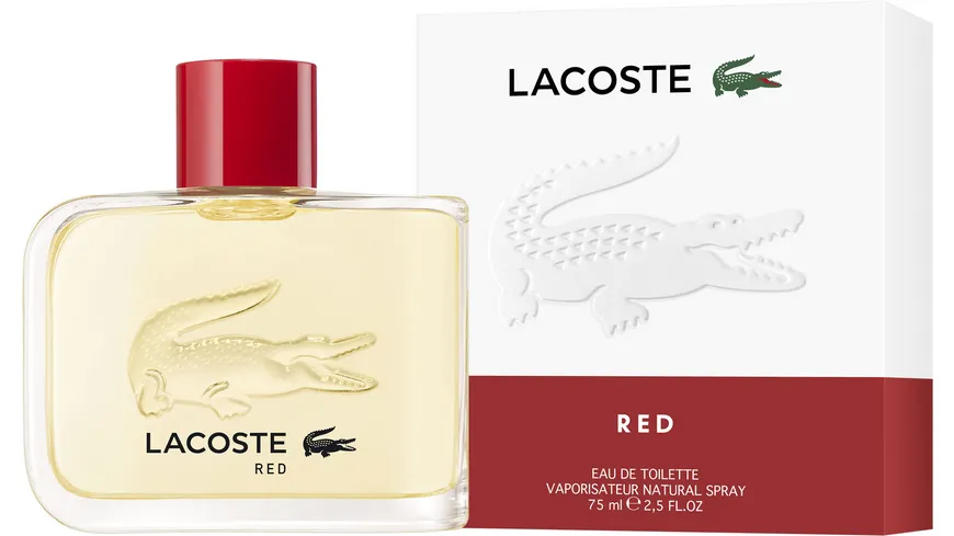 LACOSTE Red Eau de Toilette Natural Spray