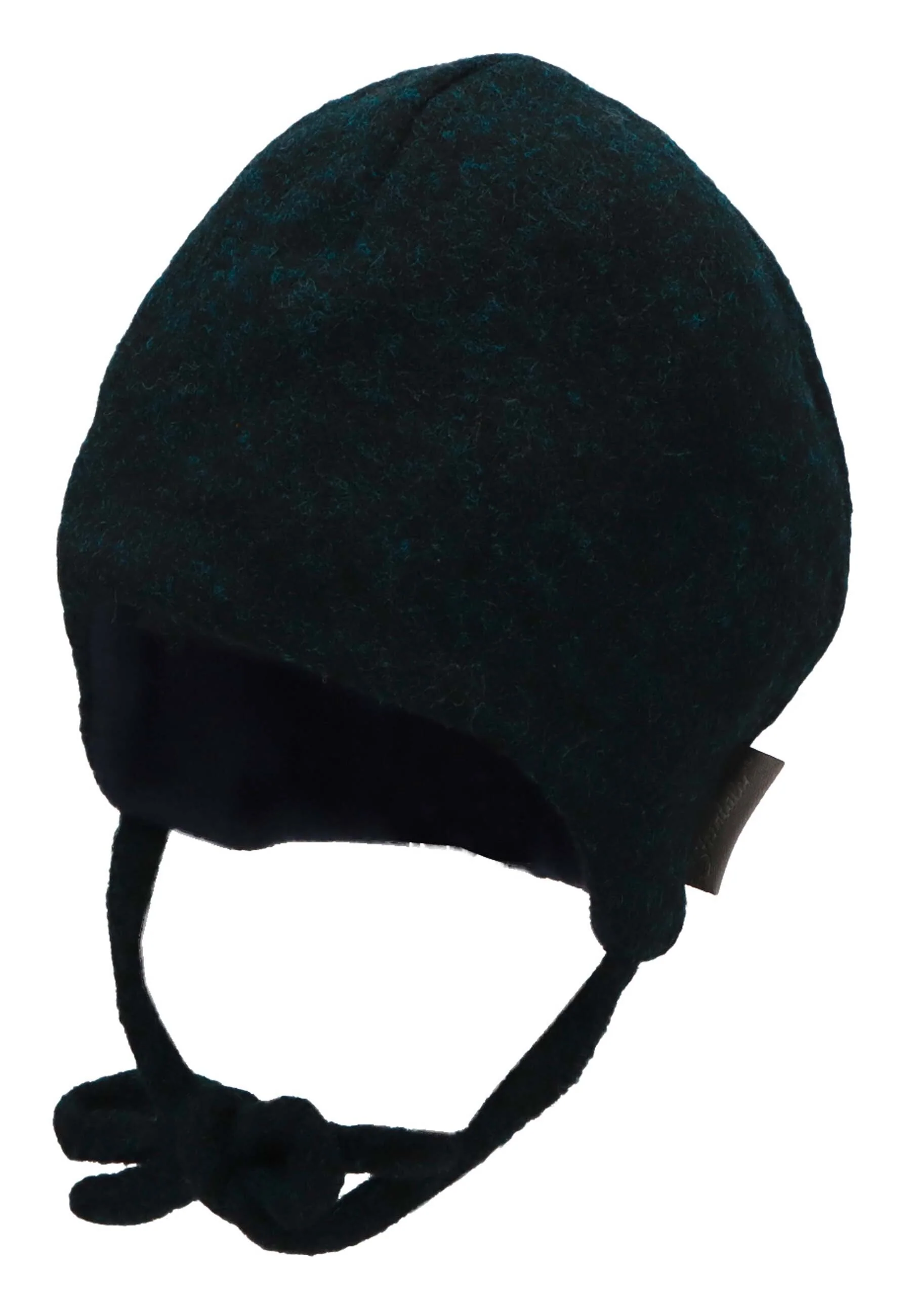 Mütze aus Wolle (Merino) mit Bindeband in 5 Farben