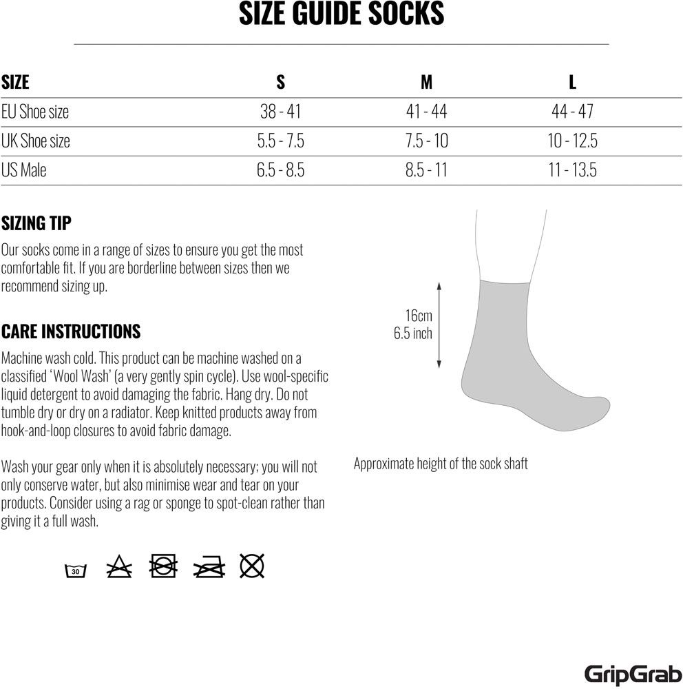 GripGrab Winter Sock Merino - Socken kaufen | Bike-Discount