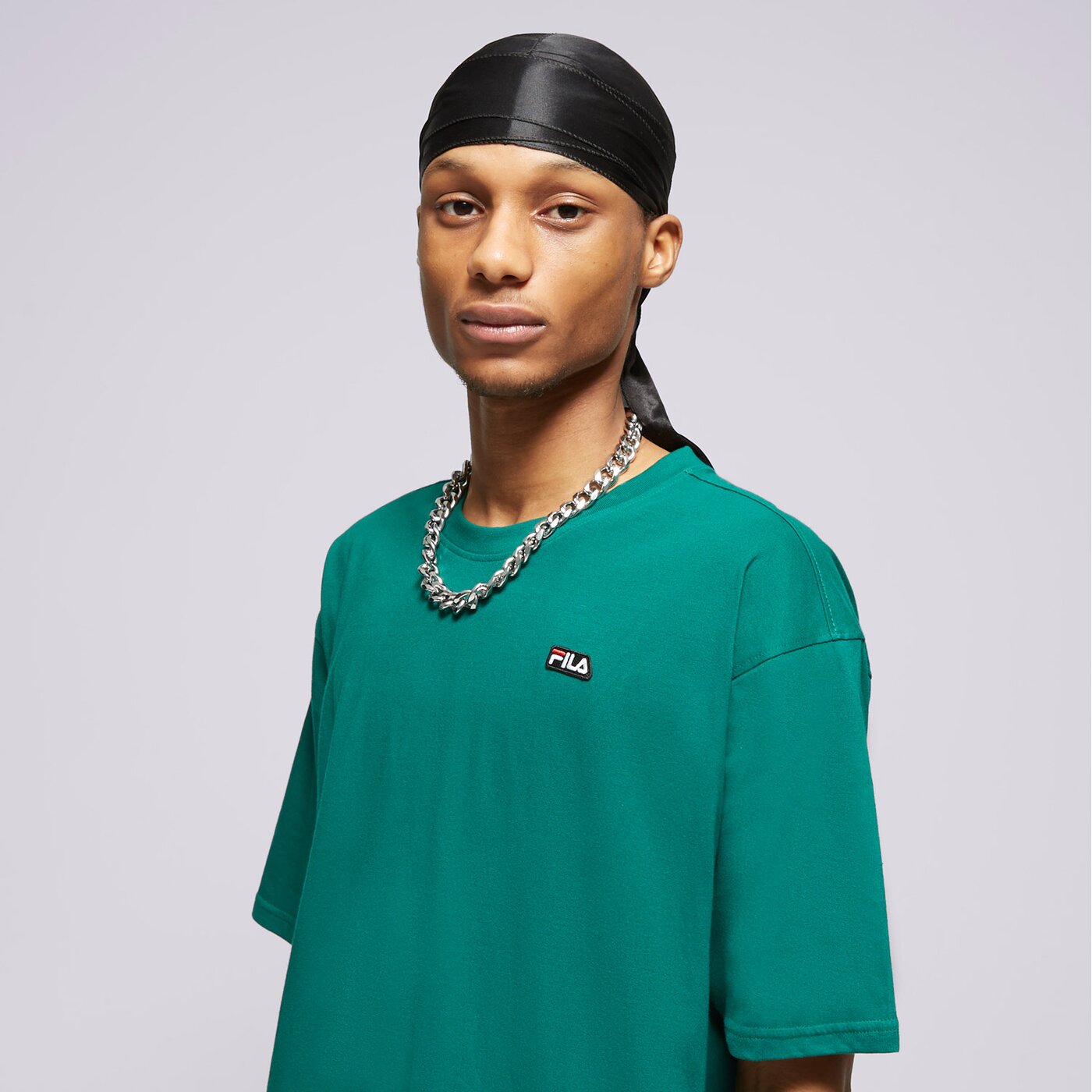 FILA T-SHIRT BADGE LOGO TEE Grün