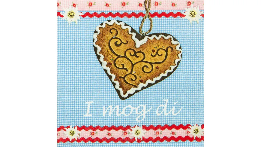 Home-Fashion Serviette I Mog Di 33x33cm mehrfarbig