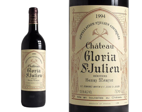 Château Gloria Rouge 1994, Cru Bourgeois Bordeaux Saint-Julien