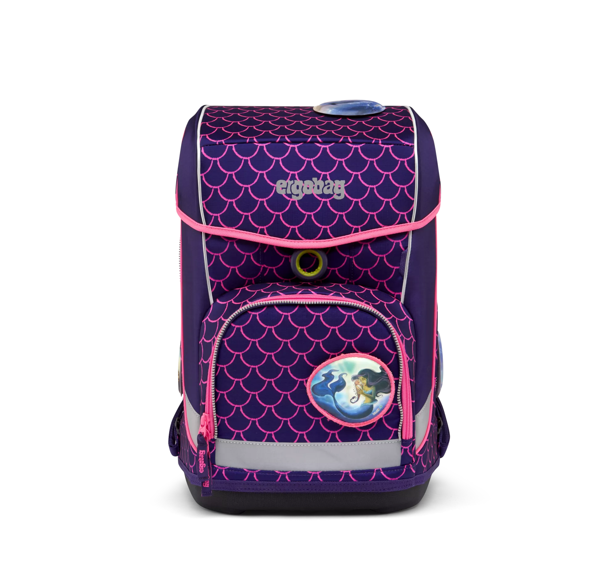 ergobag Schulranzen-Set PerlentauchBär