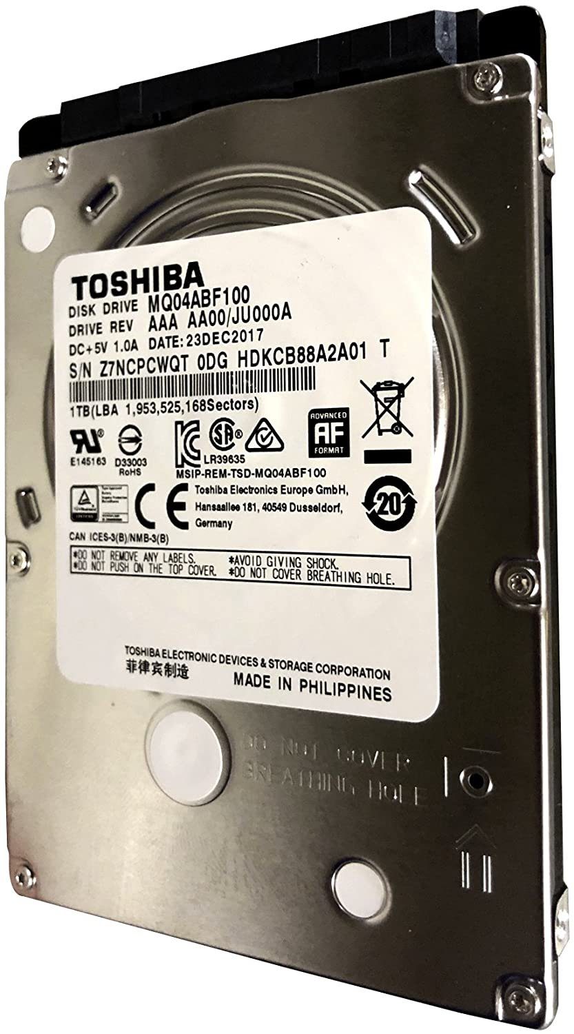 Toshiba MQ04ABF100 interne HDD-Festplatte (1000) 2,5