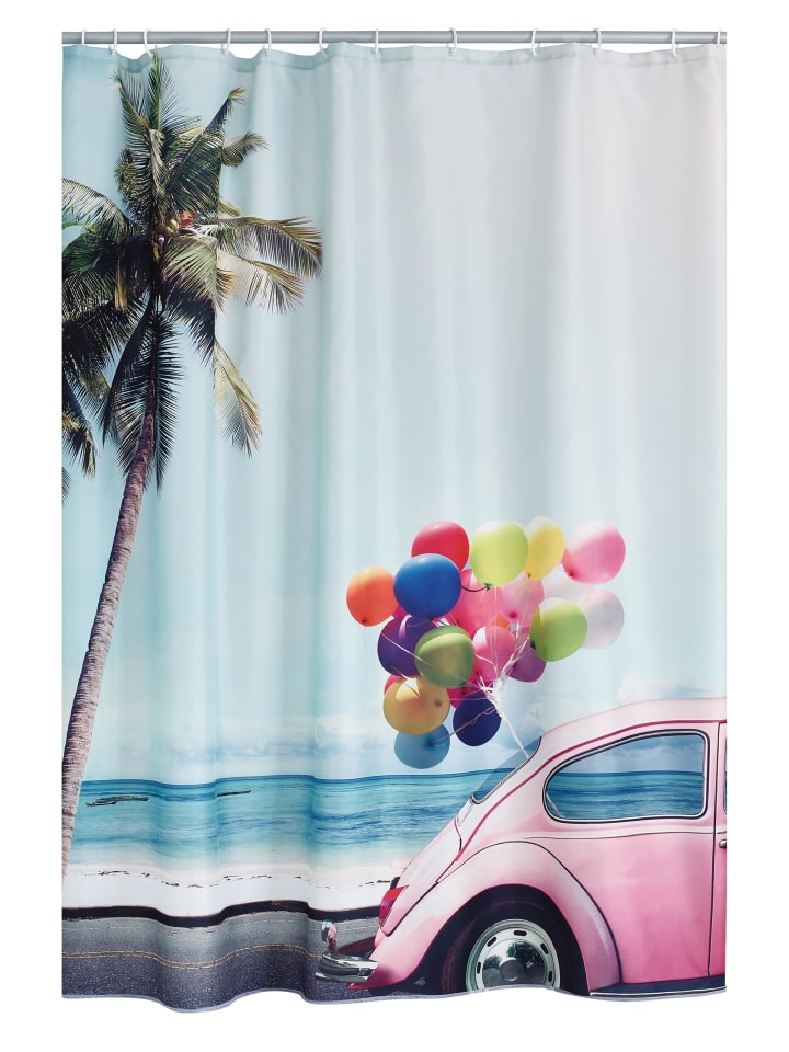 RIDDER Duschvorhang Textil Joy multicolor 180x200 cm günstig kaufen onesize