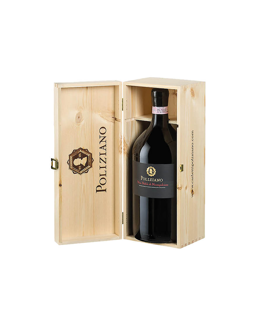Nobile di Montepulciano DOCG 2020 Poliziano Jeroboam 3 ℓ, Caisse bois
