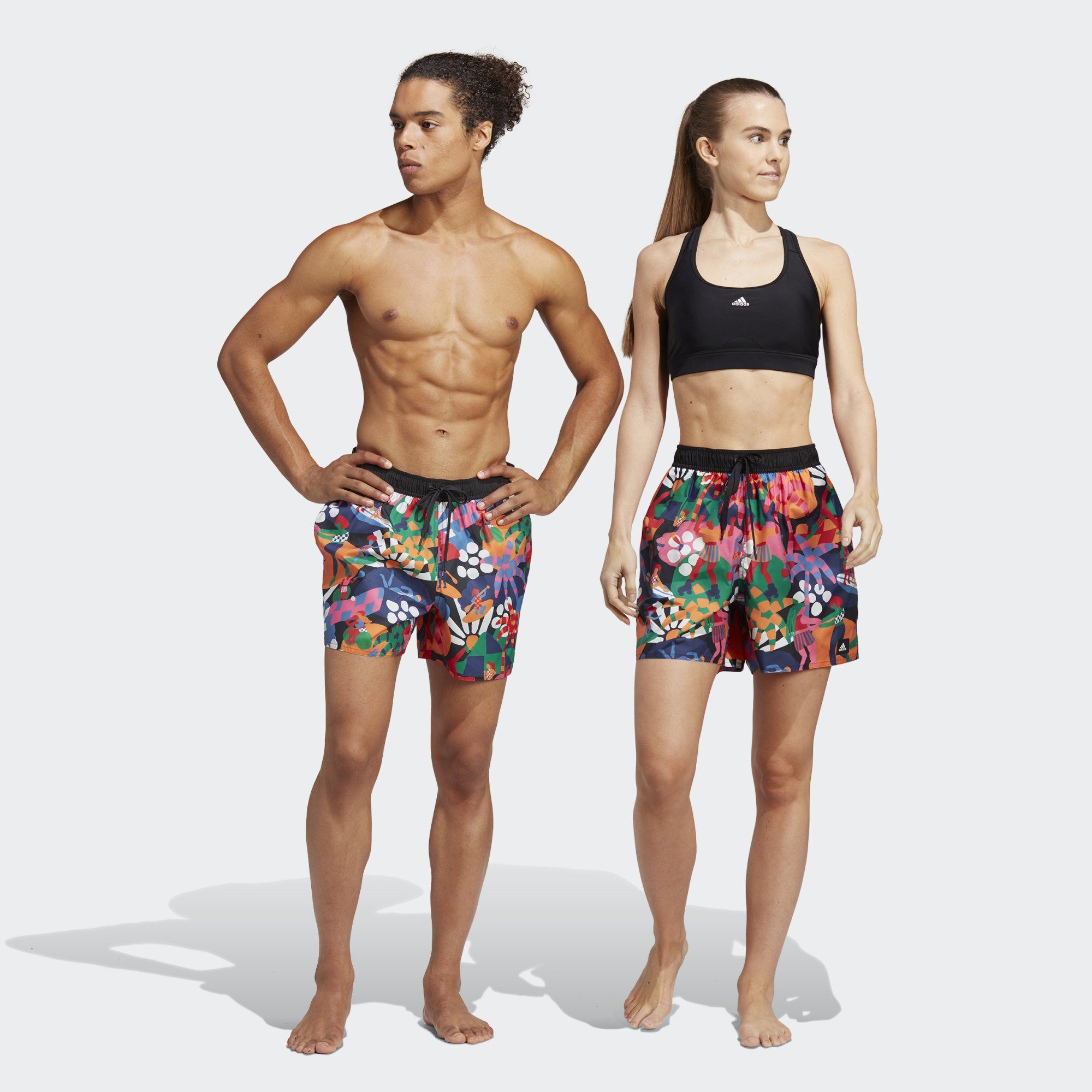 adidas Sportswear Badeshorts ADIDAS X FARM BADESHORTS – GENDERNEUTRAL