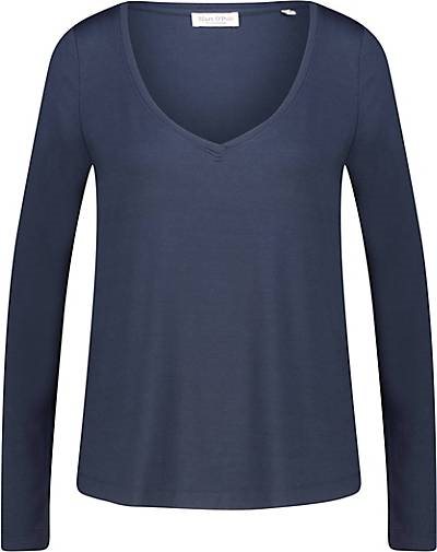 Marc O'Polo Damen Langarmshirt LONG SLEEVE