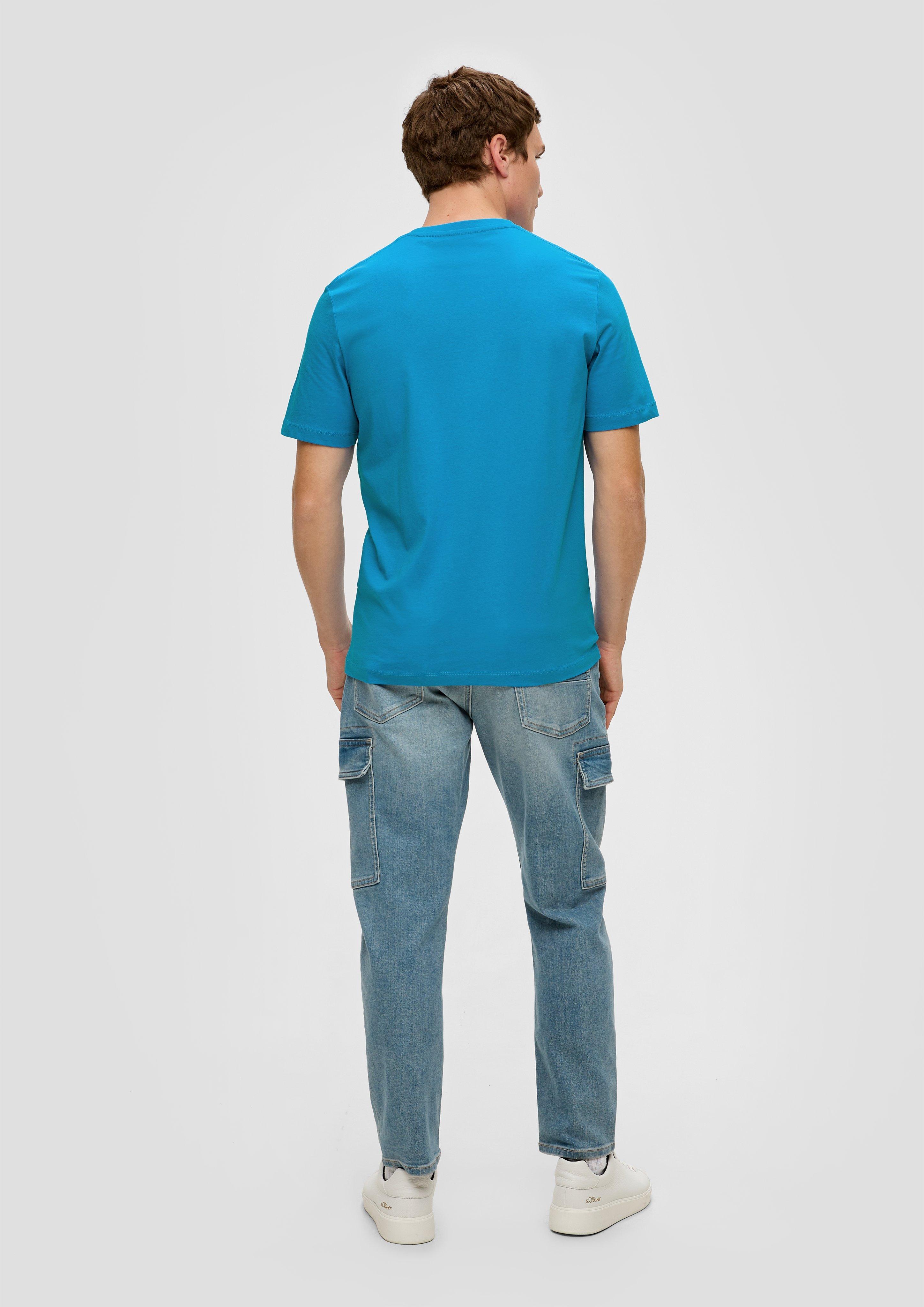 T-Shirt mit Frontprint  2141458-62D1