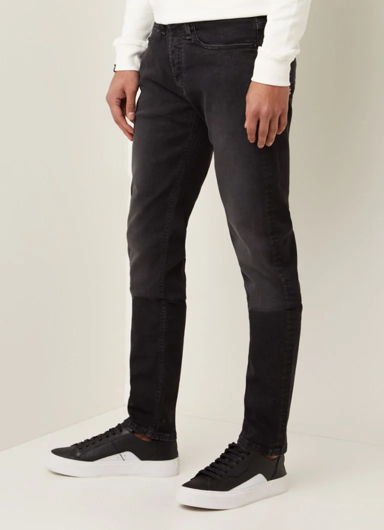 Calça jeans skinny Denham Bolt com lavagem colorida
