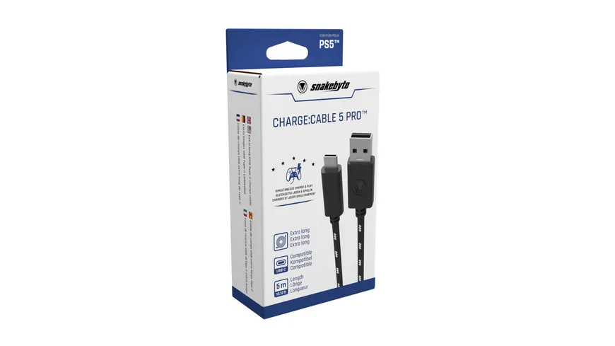 snakebyte PS5 USB Charge Cable 5™