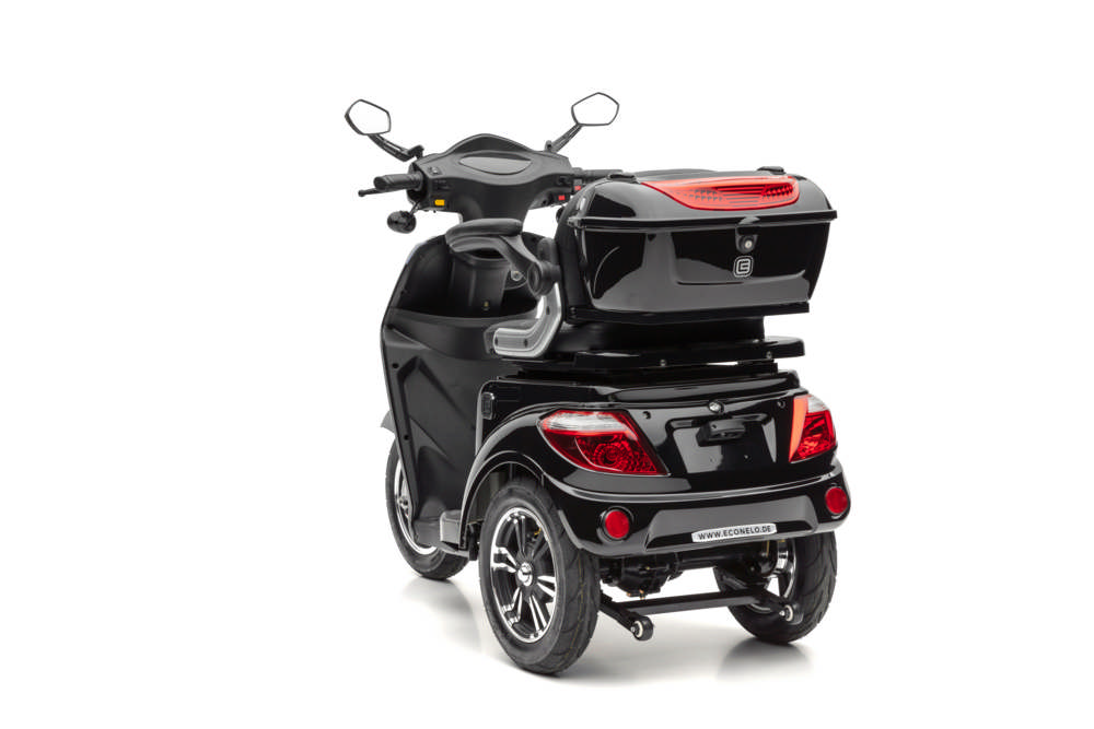 Econelo Elektro Dreiradroller ECONELO S1000 Lithium schwarz