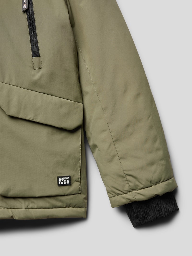 Jacke in Two-Tone-Machart Modell 'Howman' in schilf