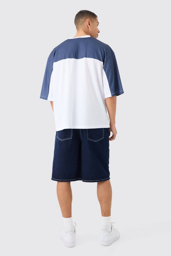 Oversize Limited Mesh-Oberteil