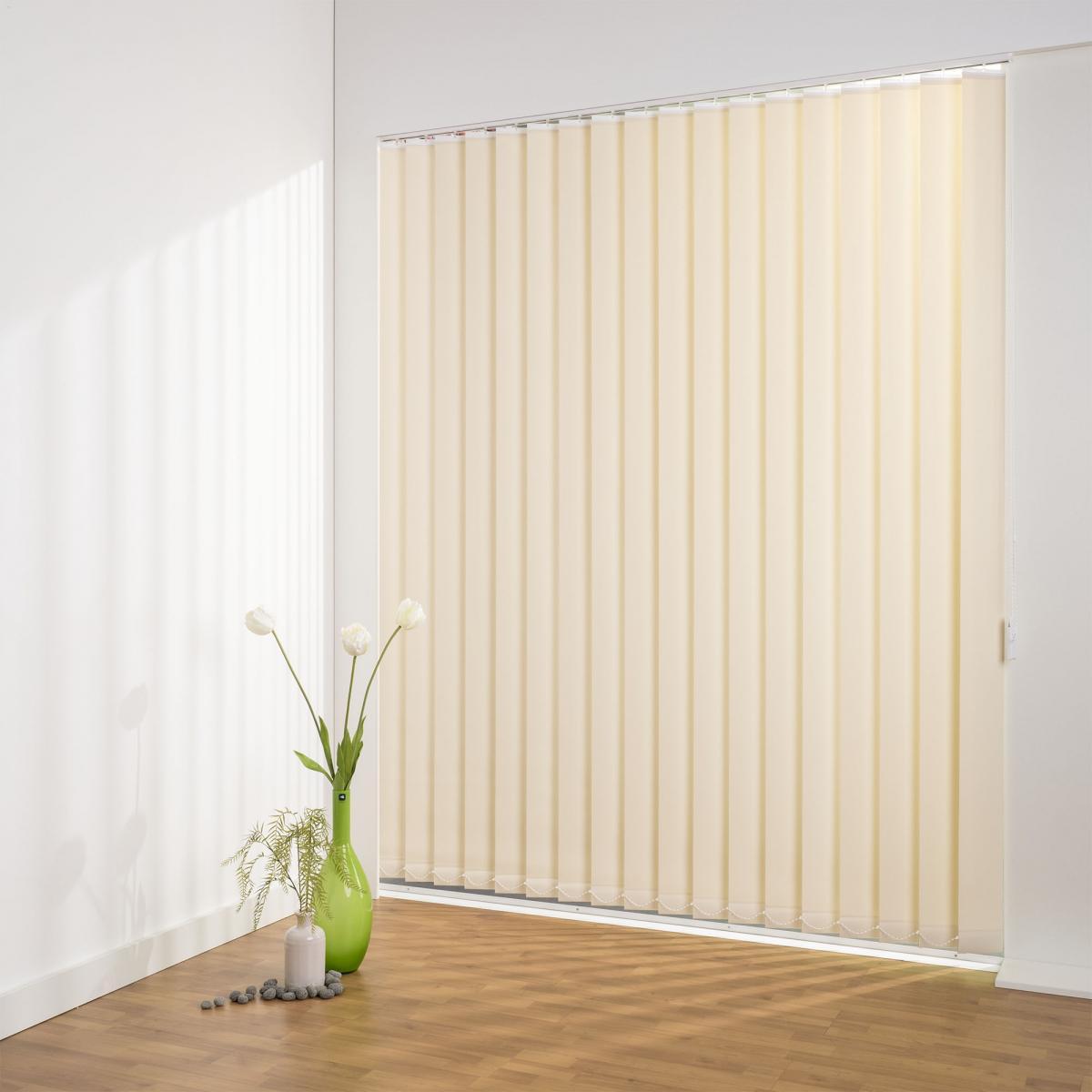 Bella Casa Schiebevorhang 100 x 180 cm sand 89 mm