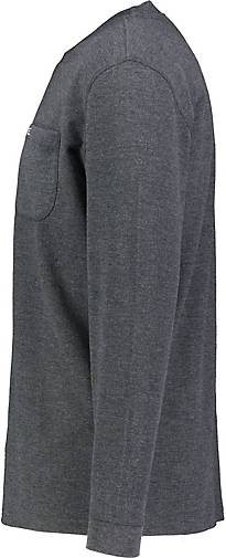 TOMMY-JEANS Herren Longsleeve TJM RLX WAFFLE SNIT TEE