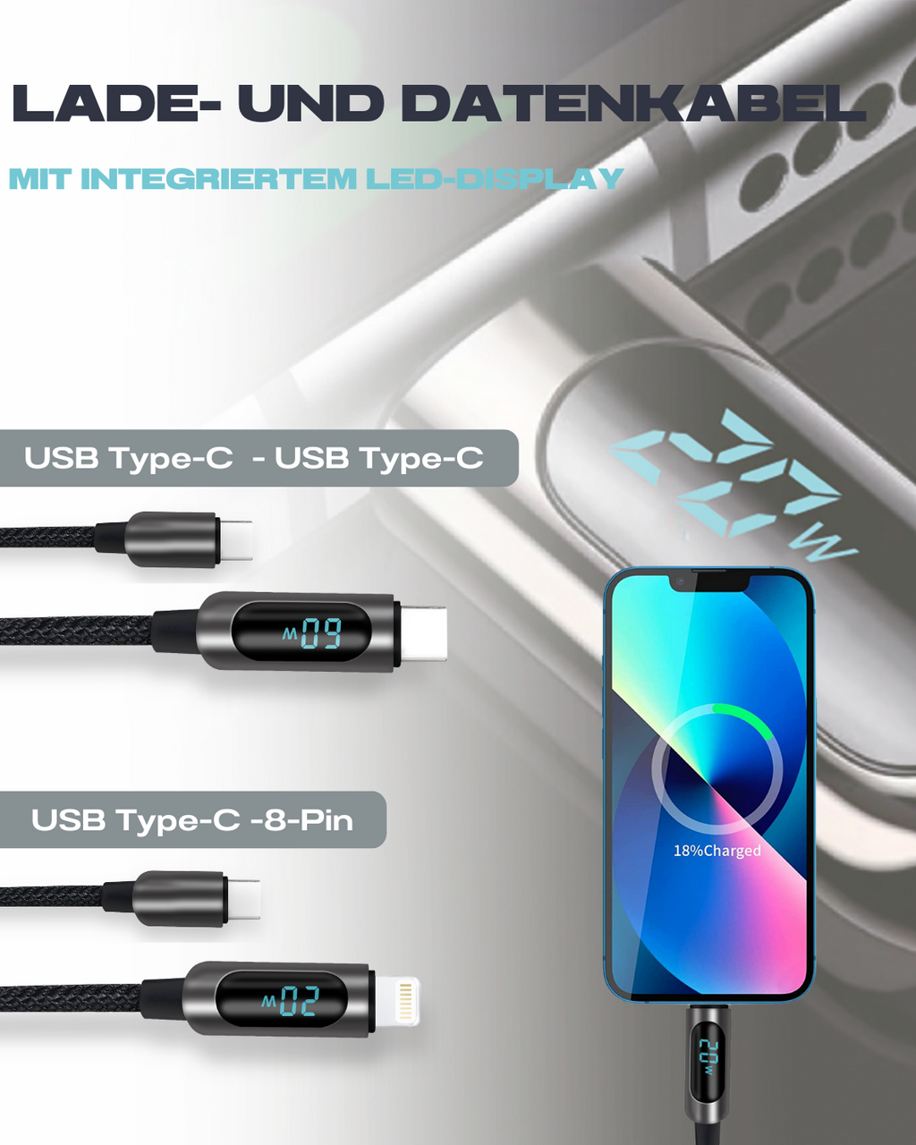 Fontastic Lade- und Datenkabel Kuva