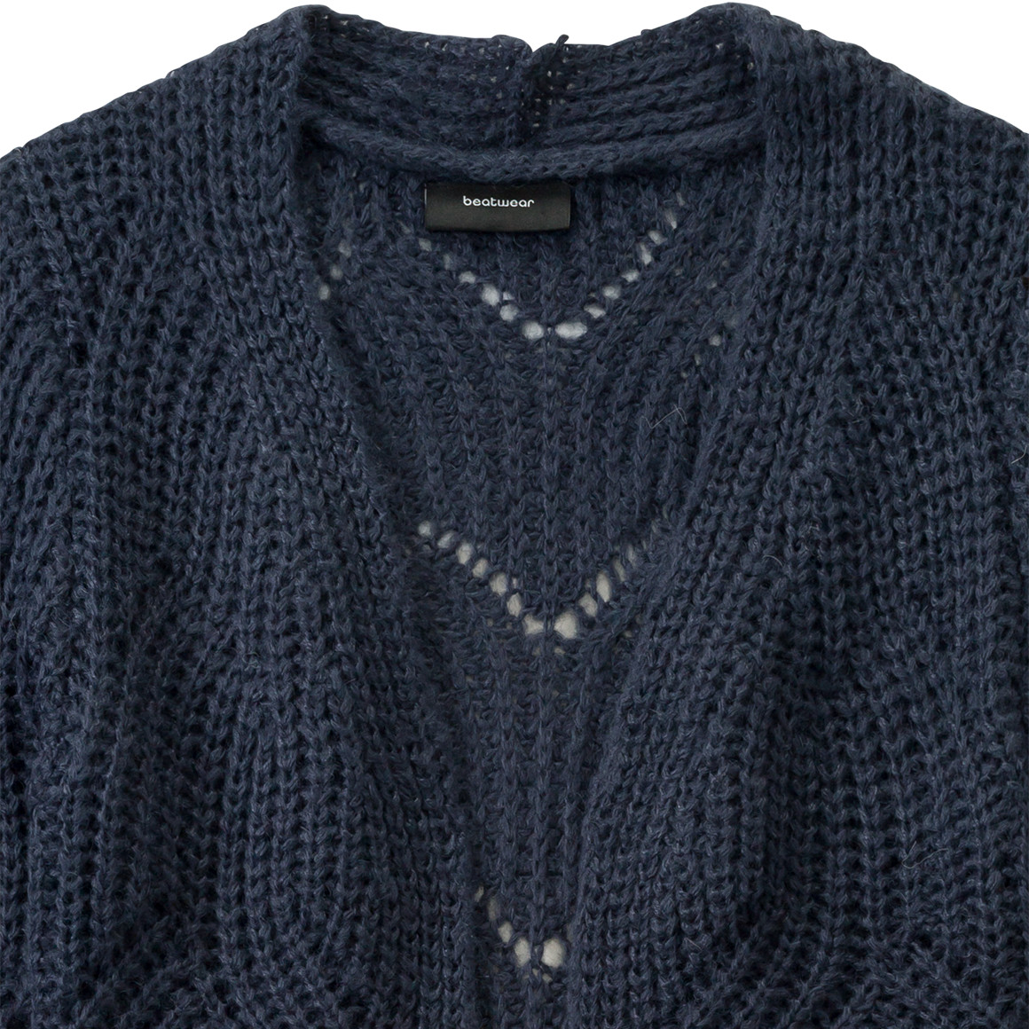 Mädchen Strickjacke mit Lockstrick-Muster