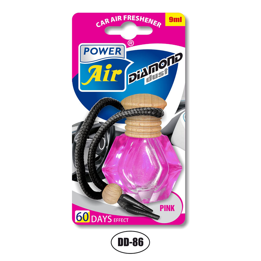 Duftfläschchen Diamon Dust Pink von Power Air, 9 ml - ATU