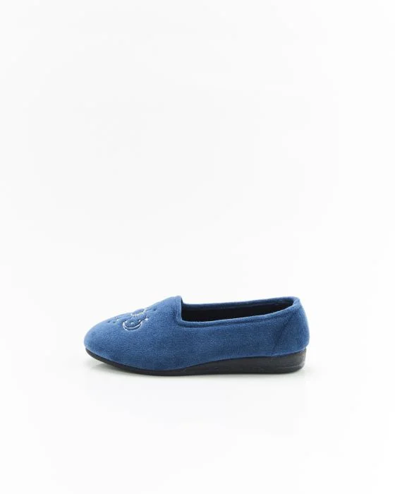 Ballerines d'intérieur brodées Thermolactyl
