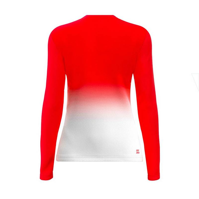 BIDI BADU Crew Gradiant Junior Longsleeve Tennisshirt Mädchen