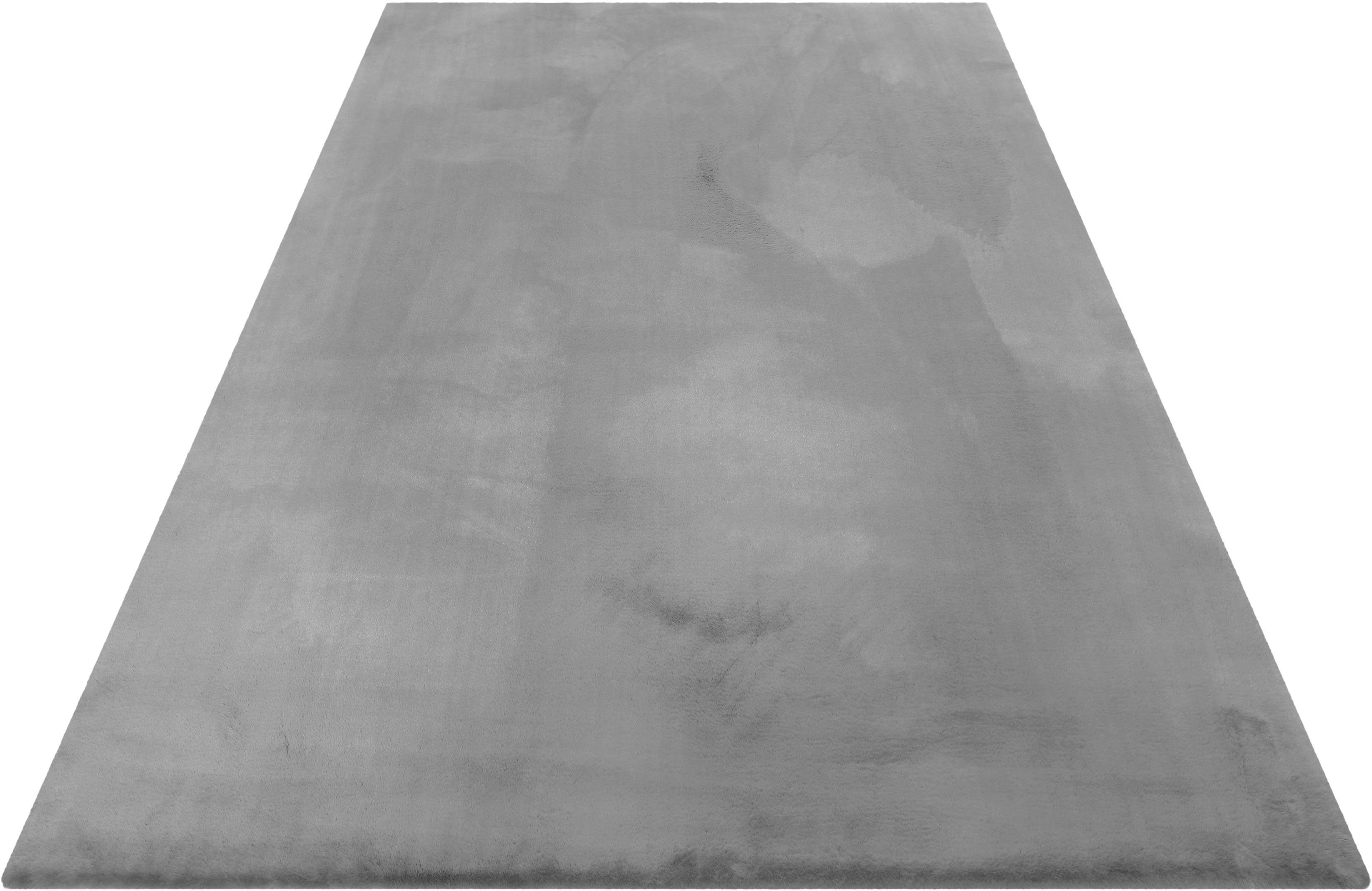 Hochflor-Teppich Alice Kunstfell, Esprit, rechteckig, Höhe: 25 mm, Kaninchenfell-Haptik, besonders weich und dicht, für alle Räume