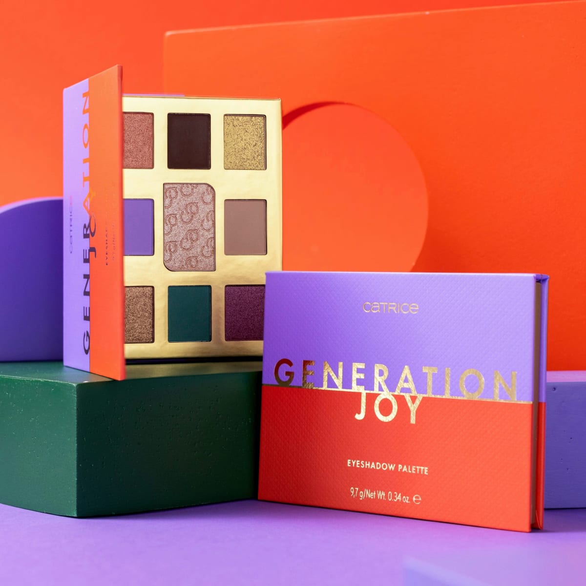 Lidschattenpalette Generation Joy C01 Show It Off, 9,7 g
