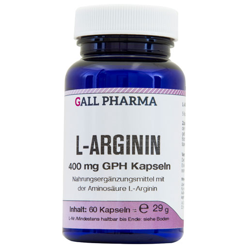 L-ARGININ 400 mg Kapseln  60 St  Kapseln
