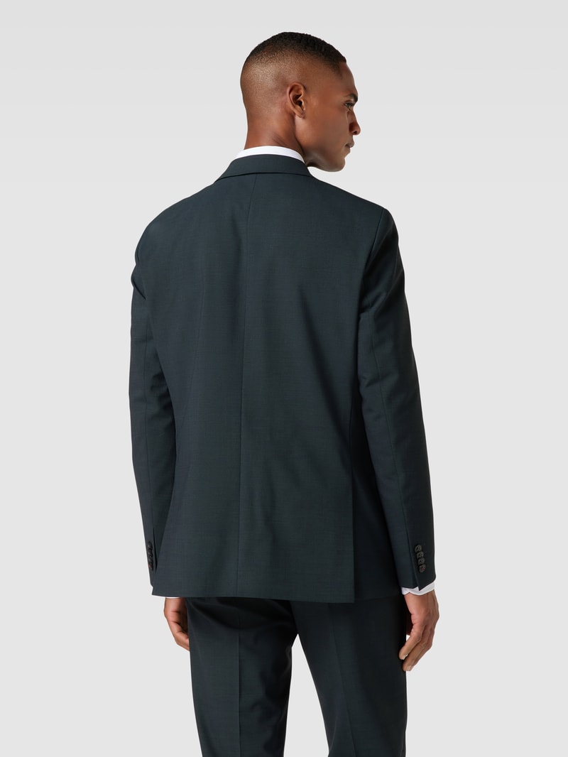 Slim Fit Anzug mit 2-Knopf-Sakko in dunkelgrün